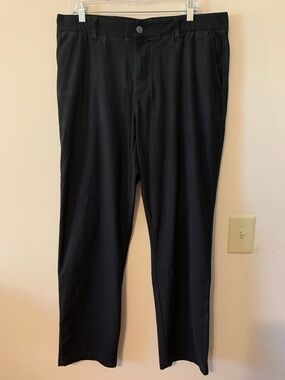 32 Degrees Black Straight Chino Pants